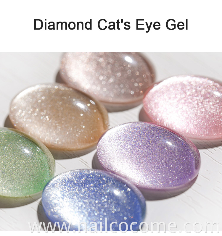 Nail Polish Cat Eye For Nail Art Diamond Cat eye UV Gel Polish Soak off